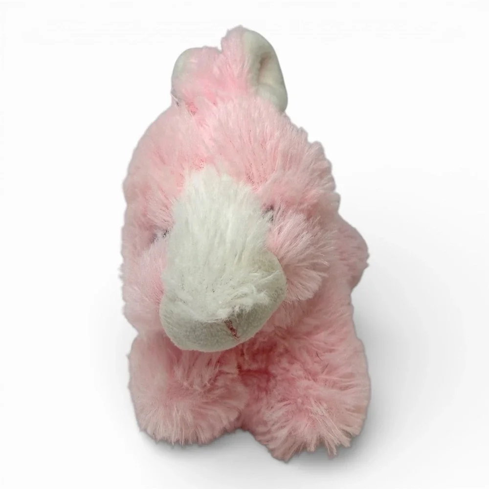 Pink Rabbit Plush Realistic Bunny 5 Inch‎ Stuffed Animal Easter Name 